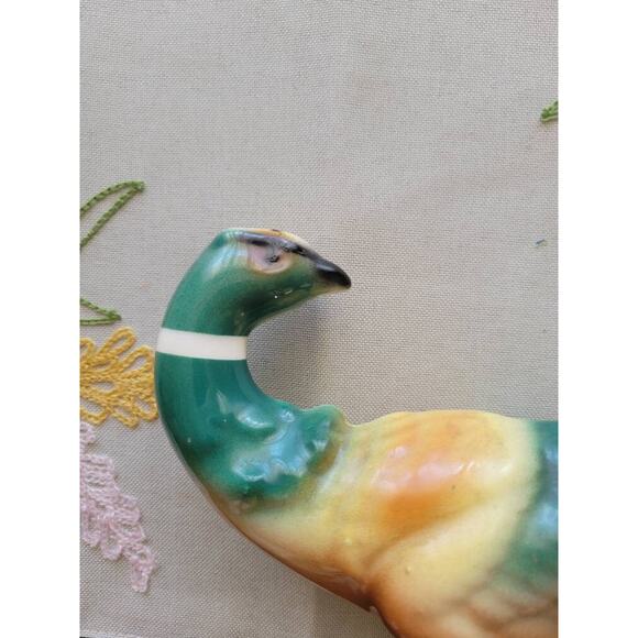 Vintage Pheasant, Royal Copley, 1950's Figurine, Ring-Necked - Picture 7 of 7